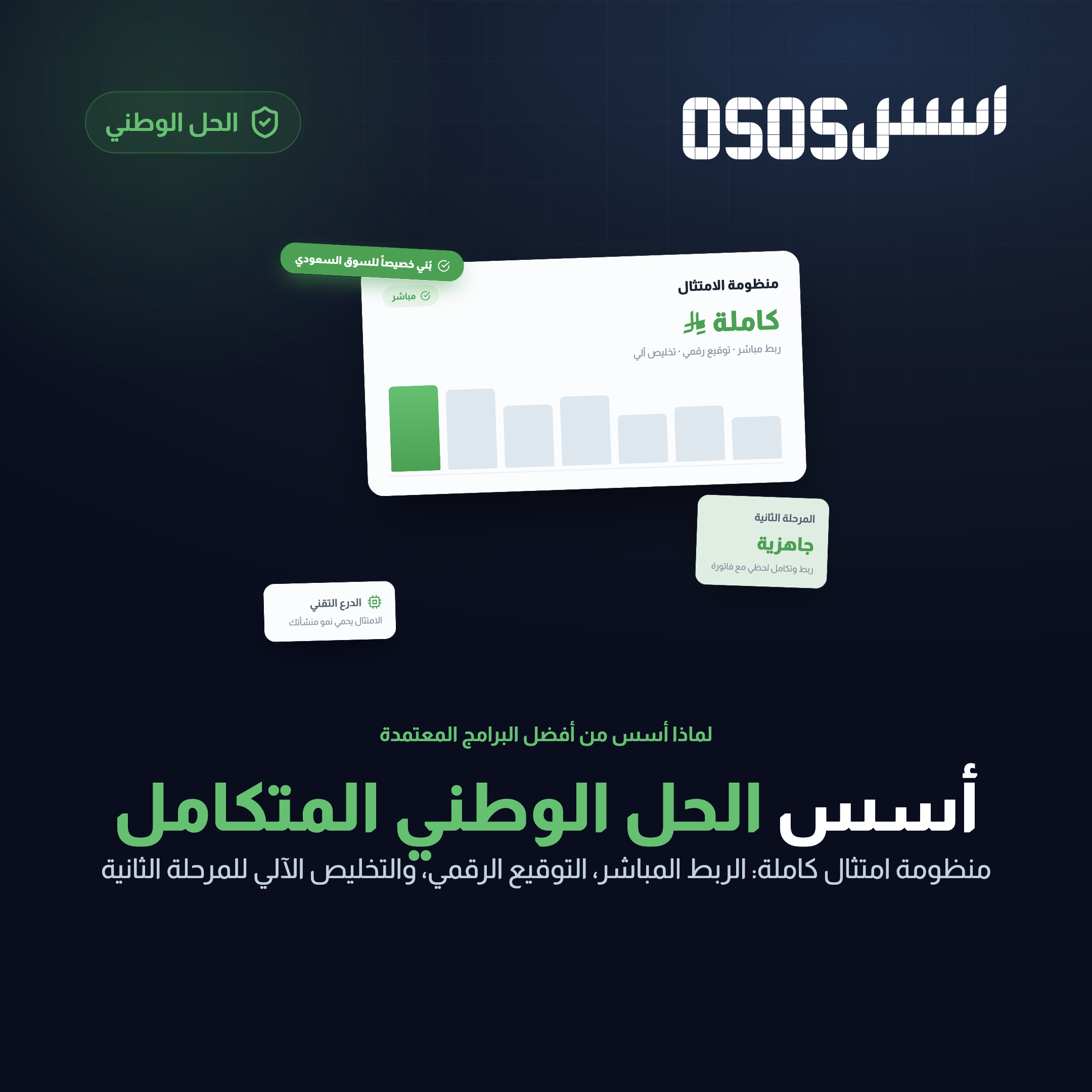 لماذا يعتبر أُسس من أفضل البرامج المحاسبية المتوافقة مع زاتكا في السعودية؟